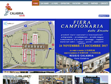 Tablet Screenshot of calabriaeventi.it